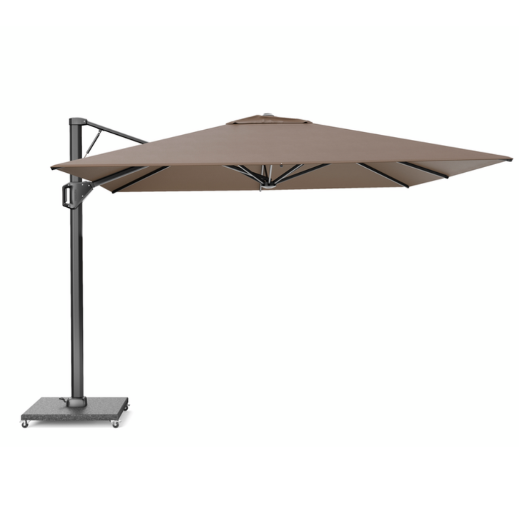 Platinum Zweefparasol Beaufort Premium Havana Bruin 320 x 320 cm