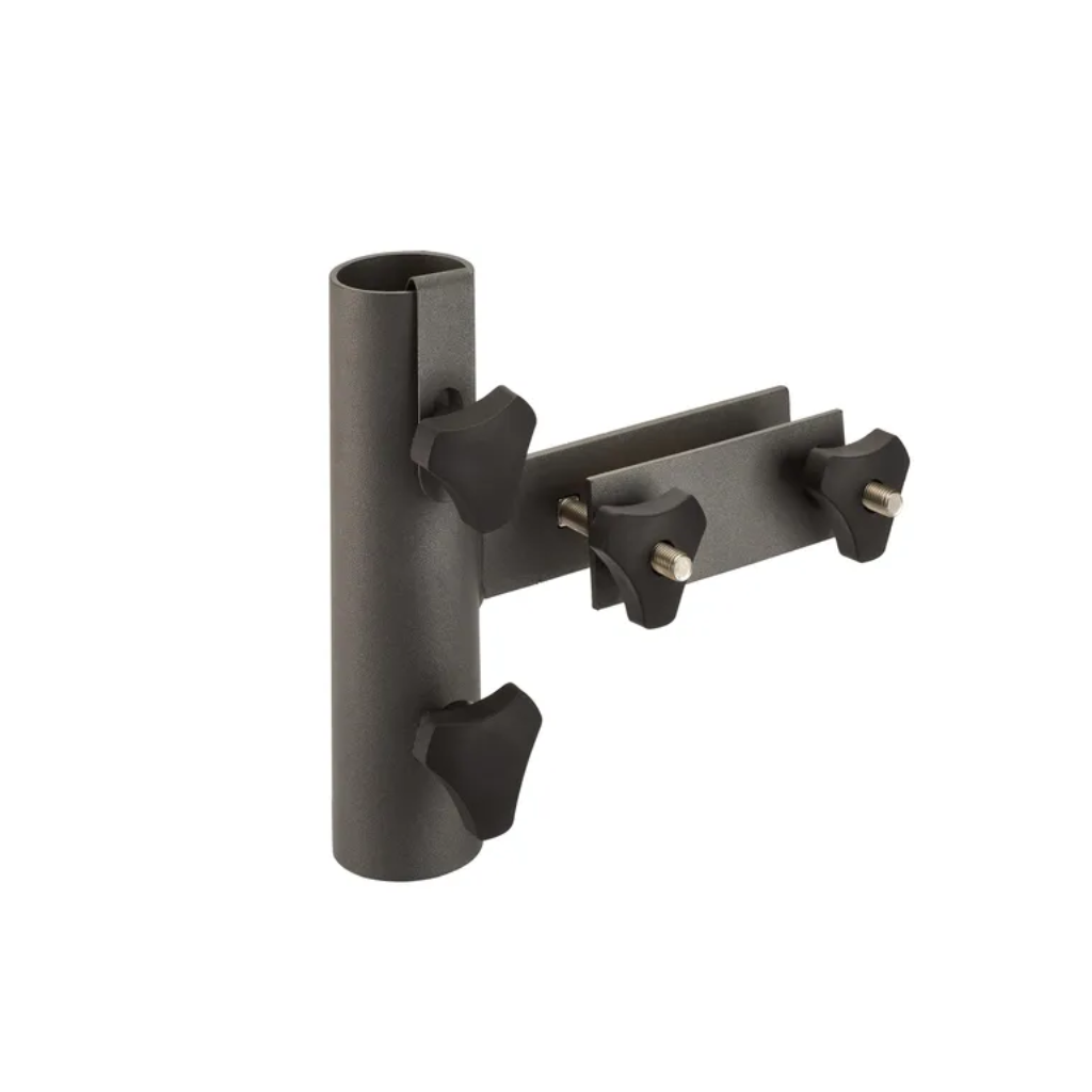 Platinum Balkonklem Verticale Platte Reling Antraciet 17.2 x 4.5 x 16 cm