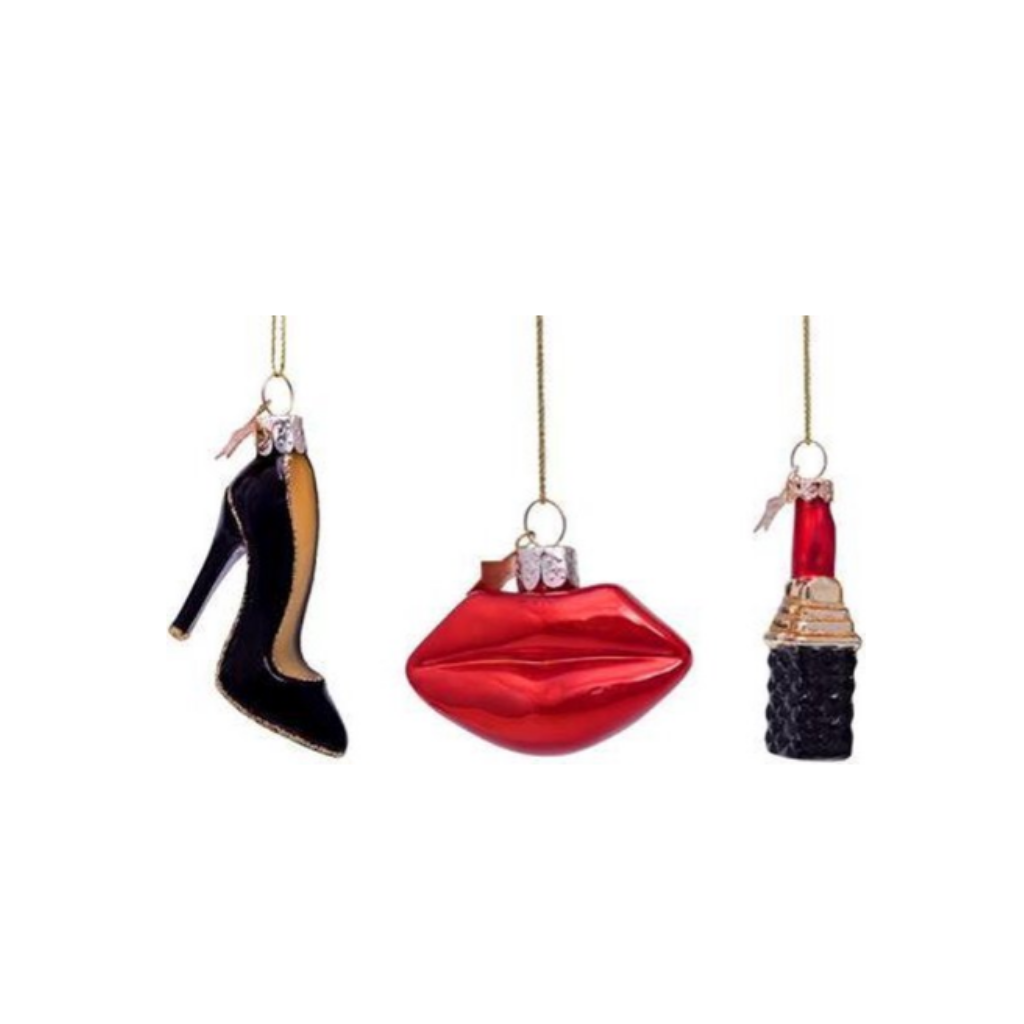 Vondels Kersthanger Oh la la mini set 5 cm