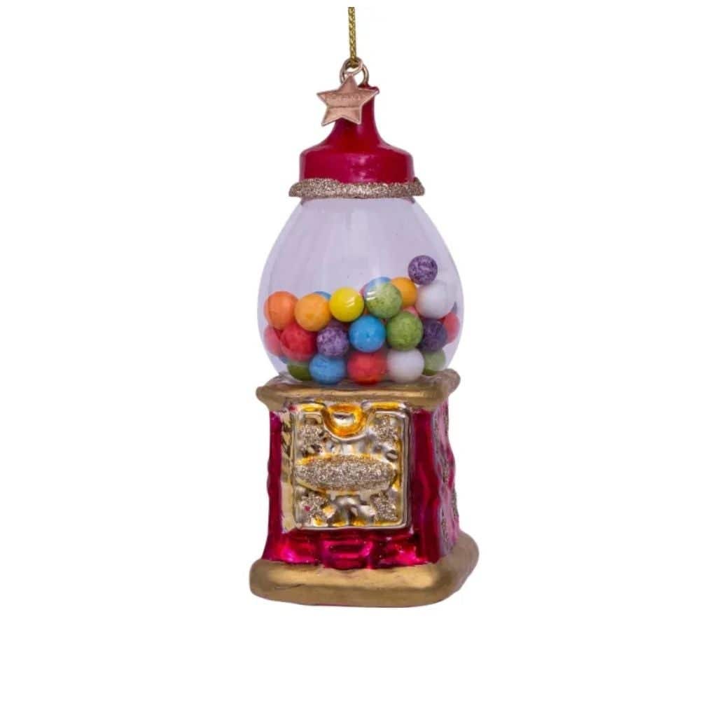 Vondels Kersthanger Kauwgomballen automaat 11 cm