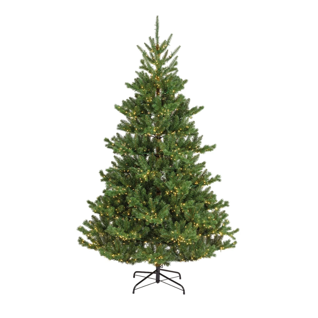Everlands kunstkerstboom Alba fir met verlichting 240 x 137 cm