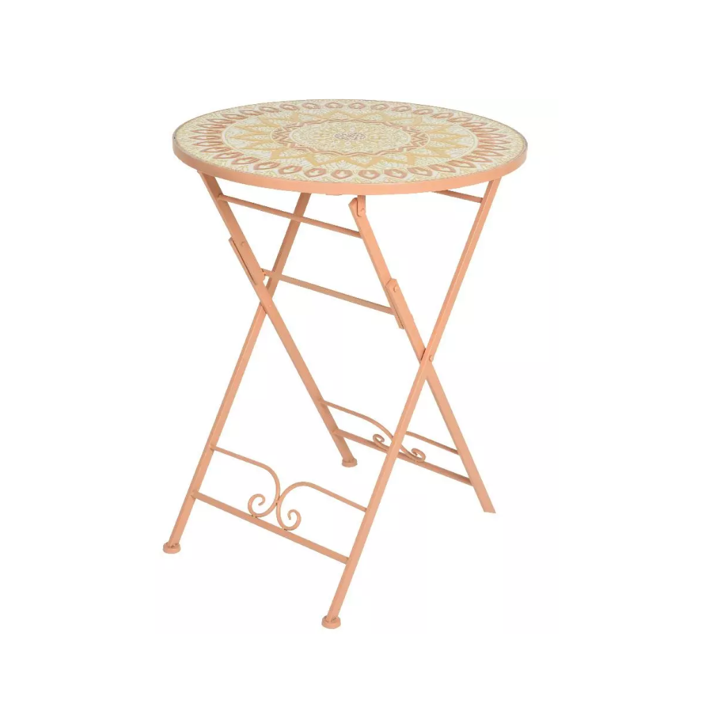 Outdoor Living Bistrotafel Tavira Oranje 60 x 76 cm