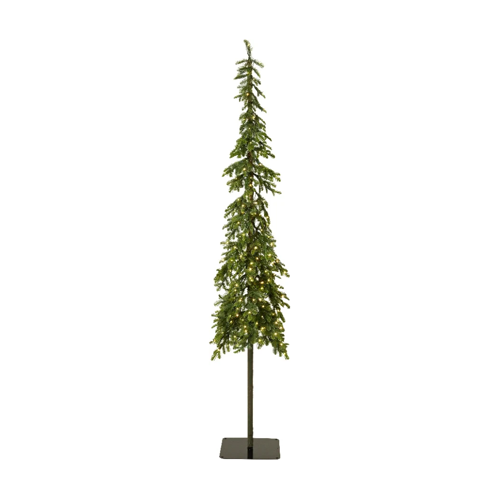 Everlands kunstkerstboom Alpine met verlichting 240 x 60 cm