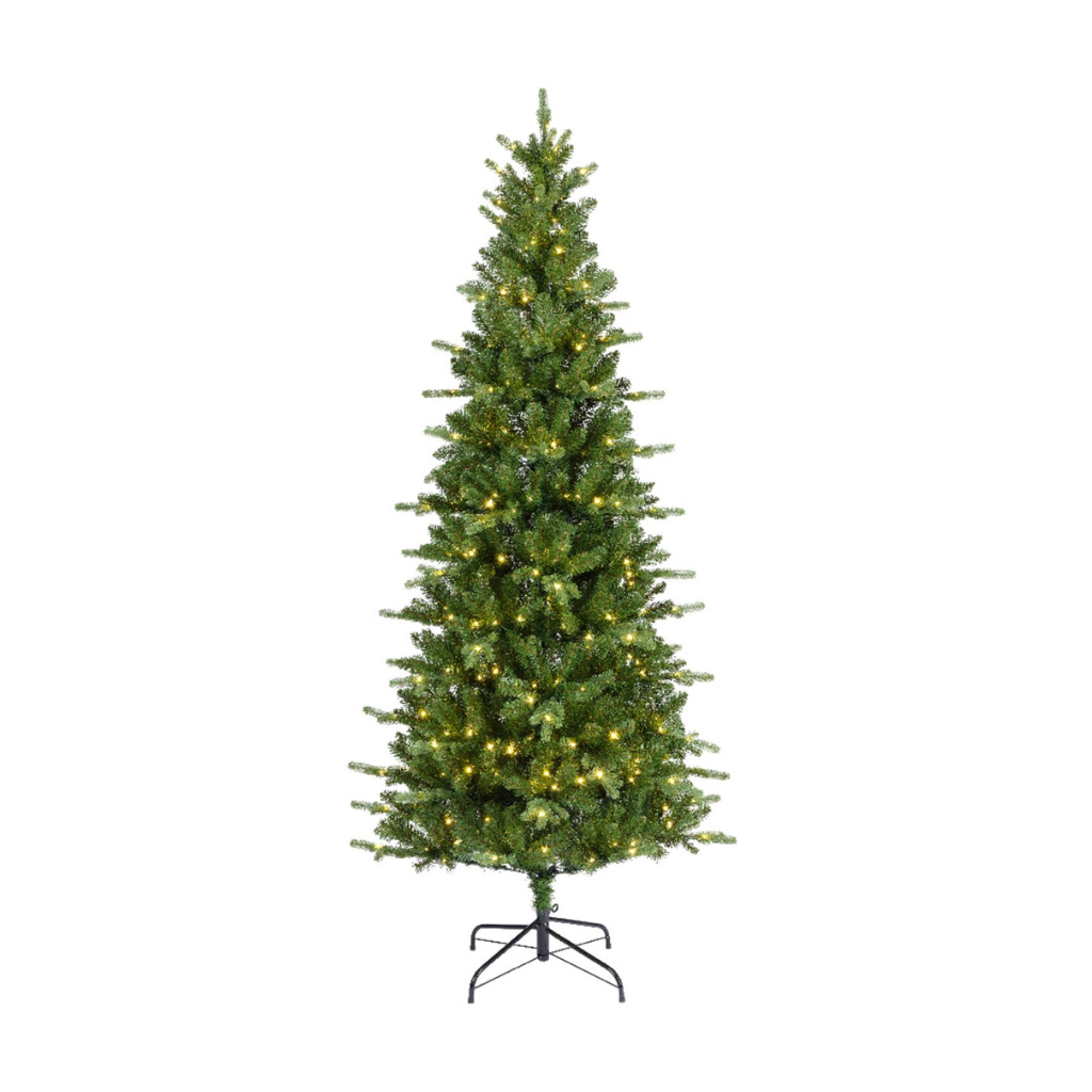 Everlands kunstkerstboom Killington fir groen met verlichting 210 x 103 cm