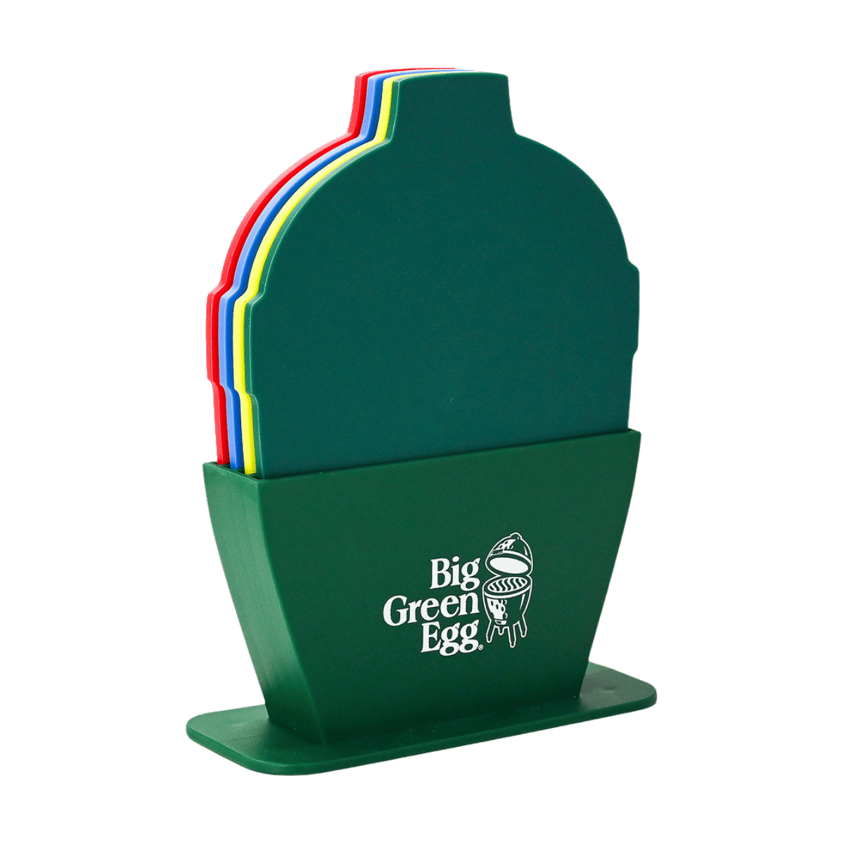 Big Green Egg Snijplankjes Set in Houder