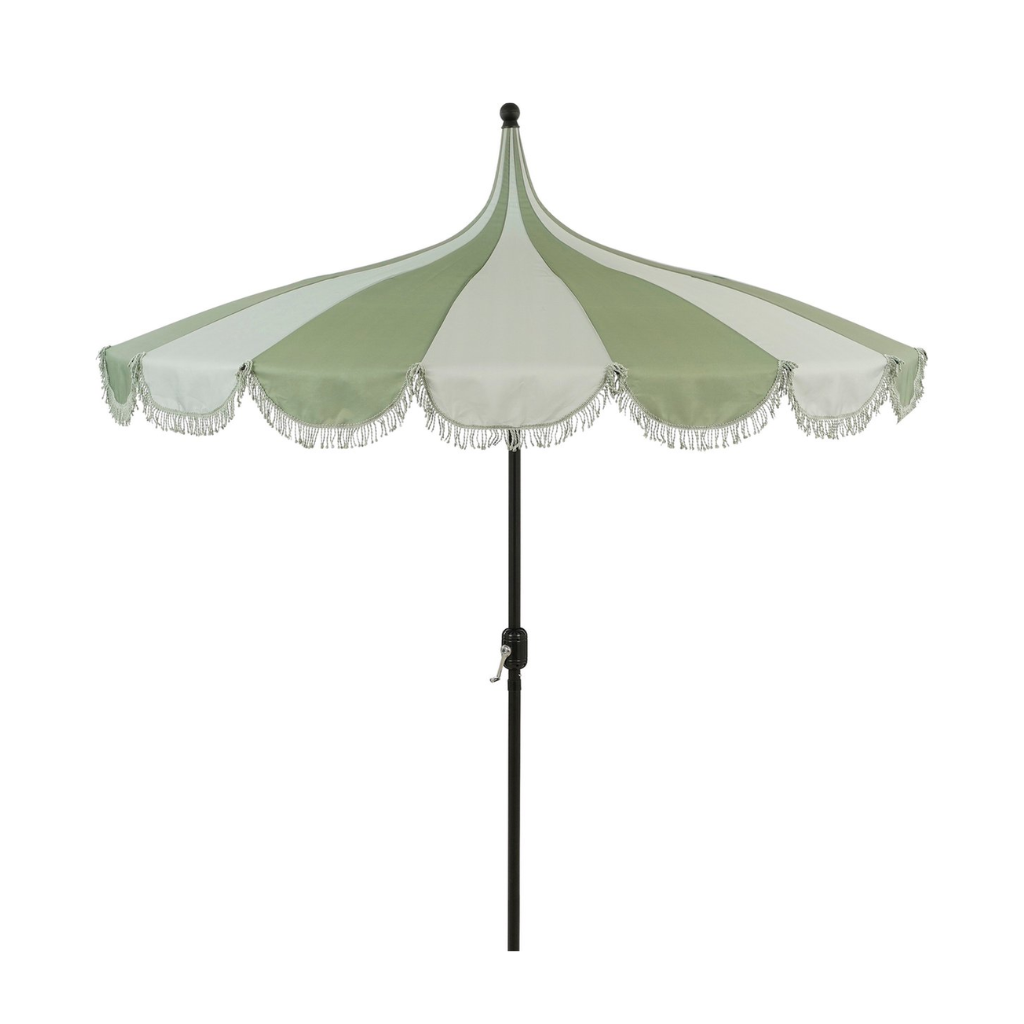 In The Mood Parasol Rissy Licht Groen 238 x 220 cm