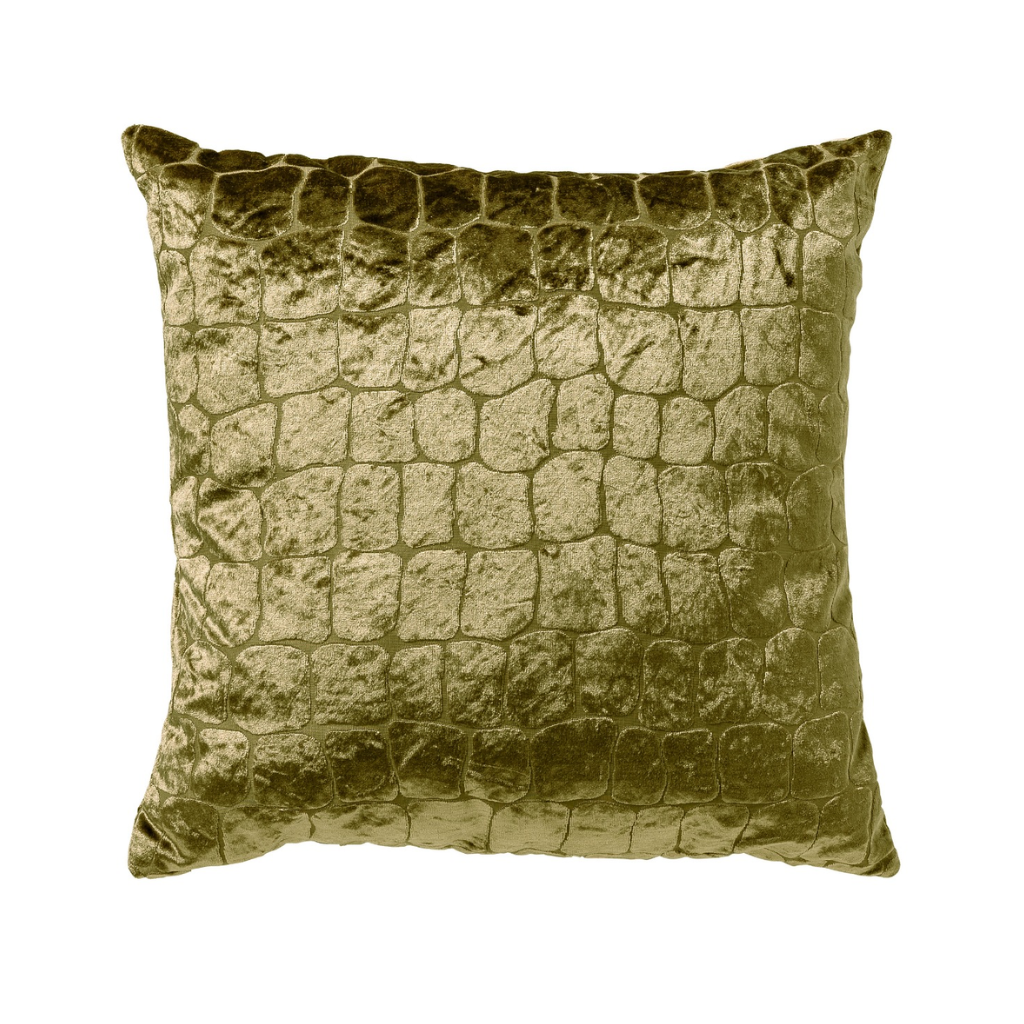 Dutch Decor Sierkussen Colette olive branch 45 x 45 cm
