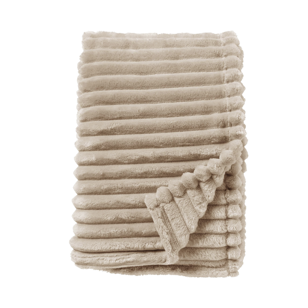Dutch Decor Plaid Ricky pumice stone 150 x 200 cm