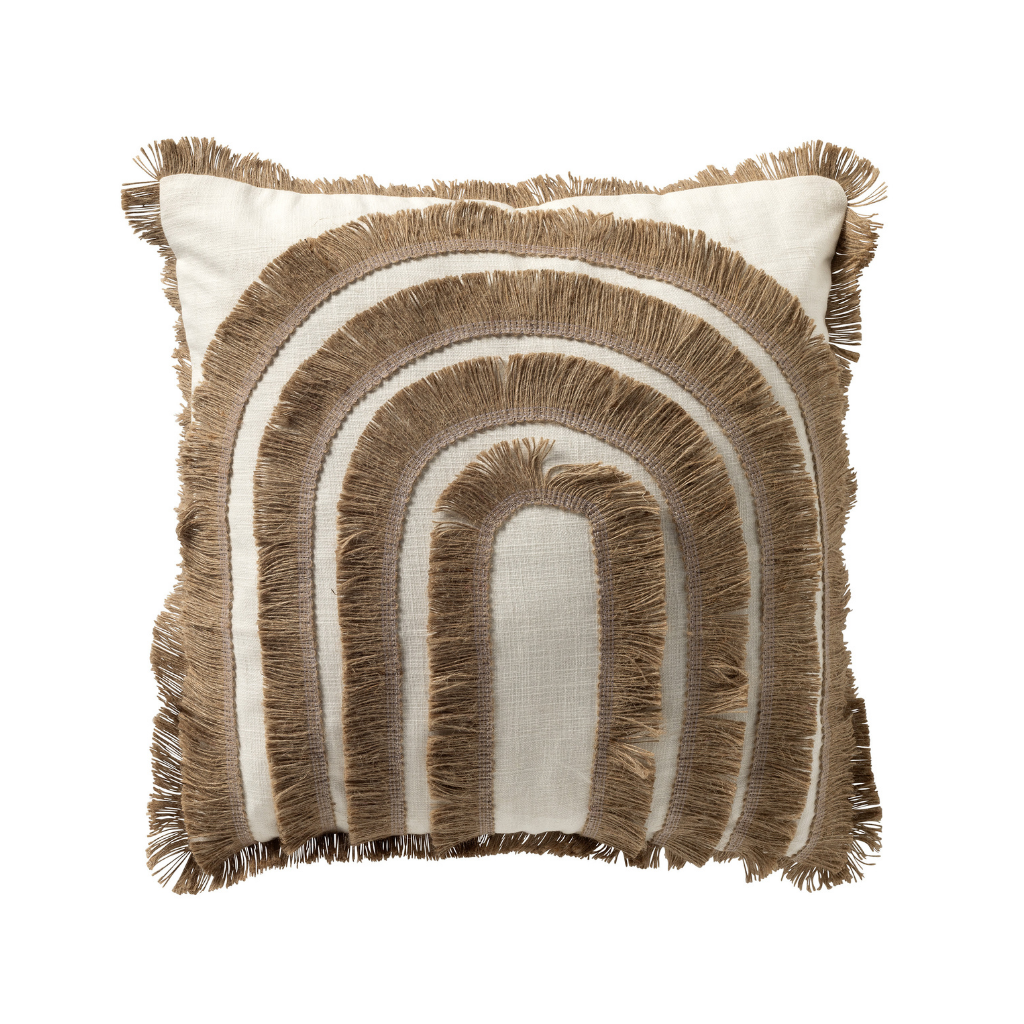 Dutch Decor Sierkussen Marina natural 45 x 45 cm