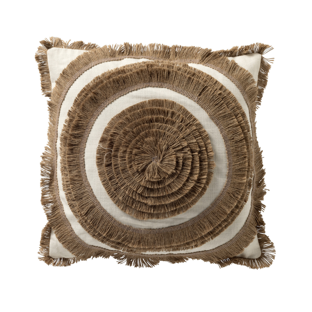 Dutch Decor Sierkussen Lei natural 45 x 45 cm