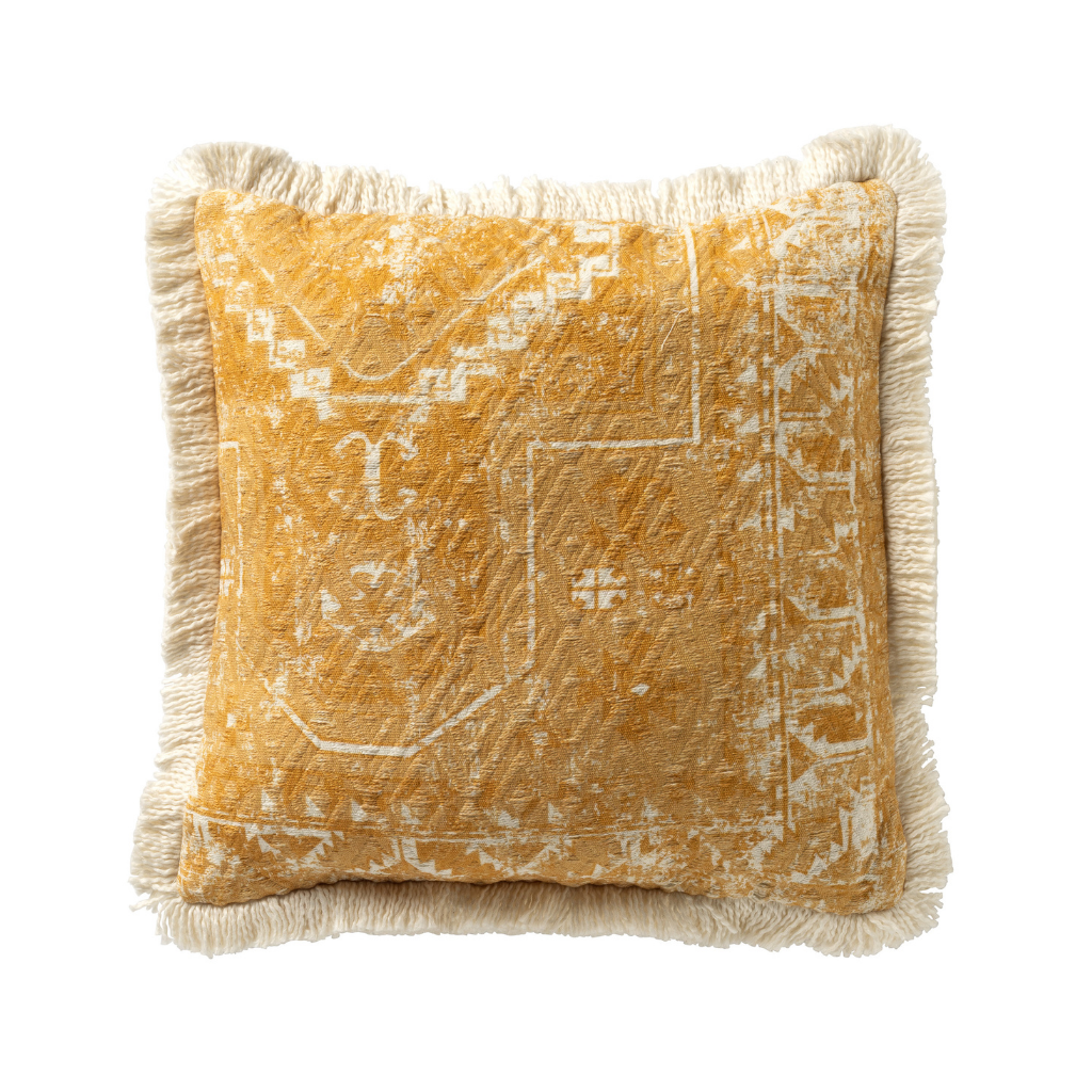 Dutch Decor Sierkussen Synne Rattan 45 x 45 cm