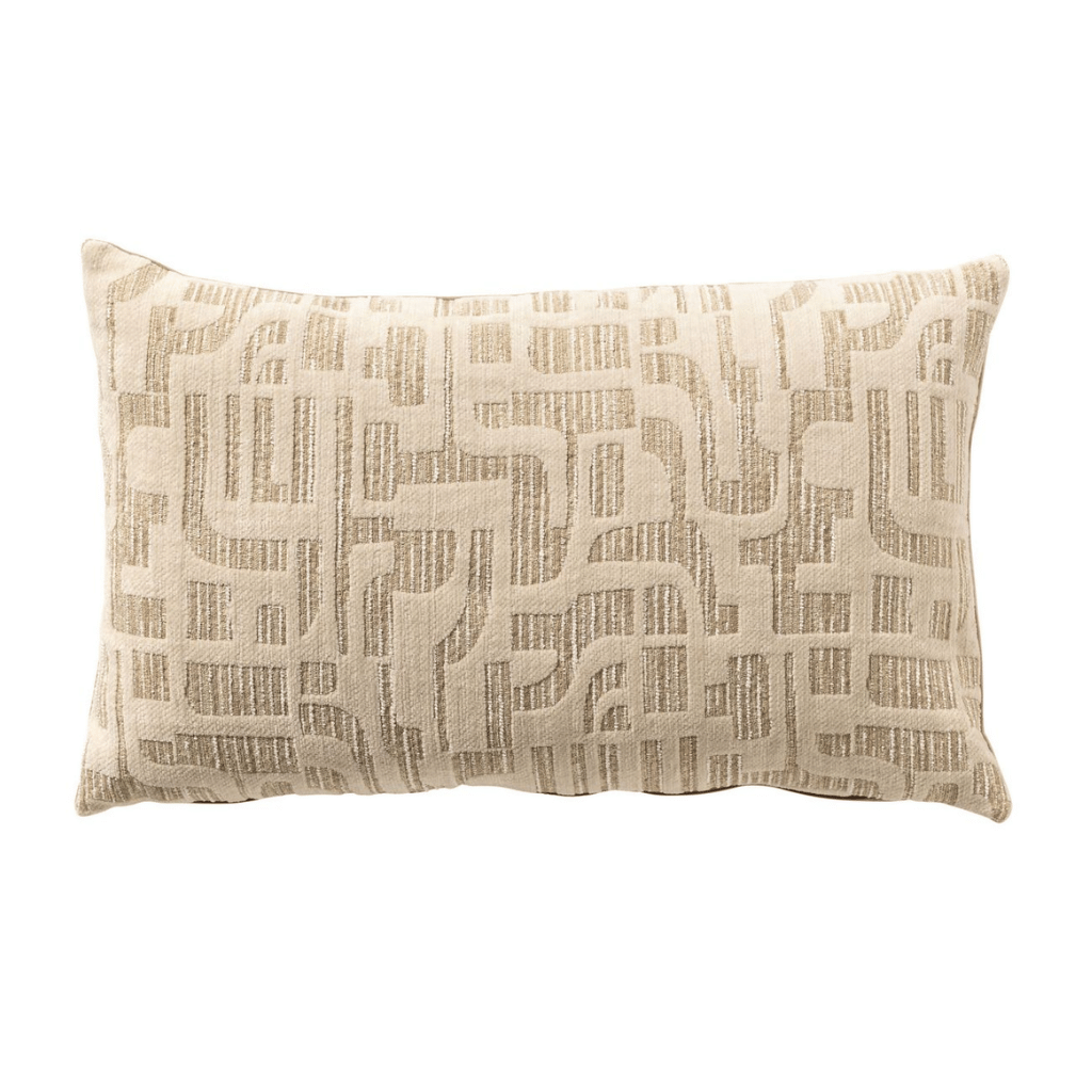 Dutch Decor Sierkussen Fabia Sesame 30 x 50 cm