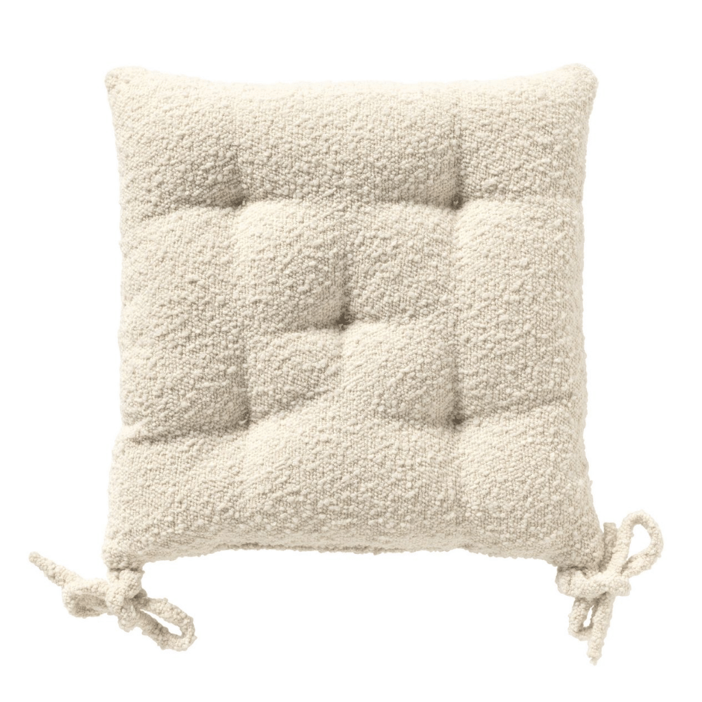 Dutch Decor Stoelkussen Onno Snow White 40 x 40 cm