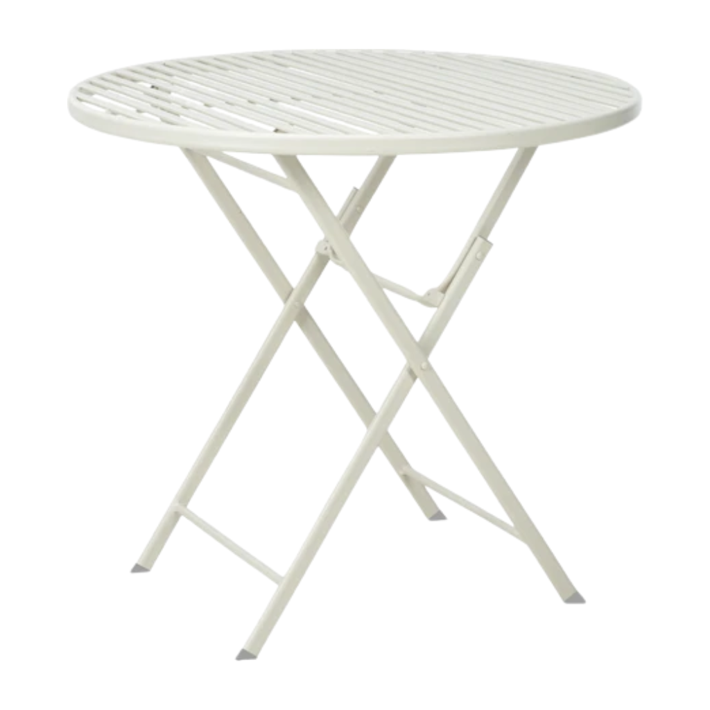 Pro Garden Bistrotafel Ambiance Metaal Wit Ø 75 cm