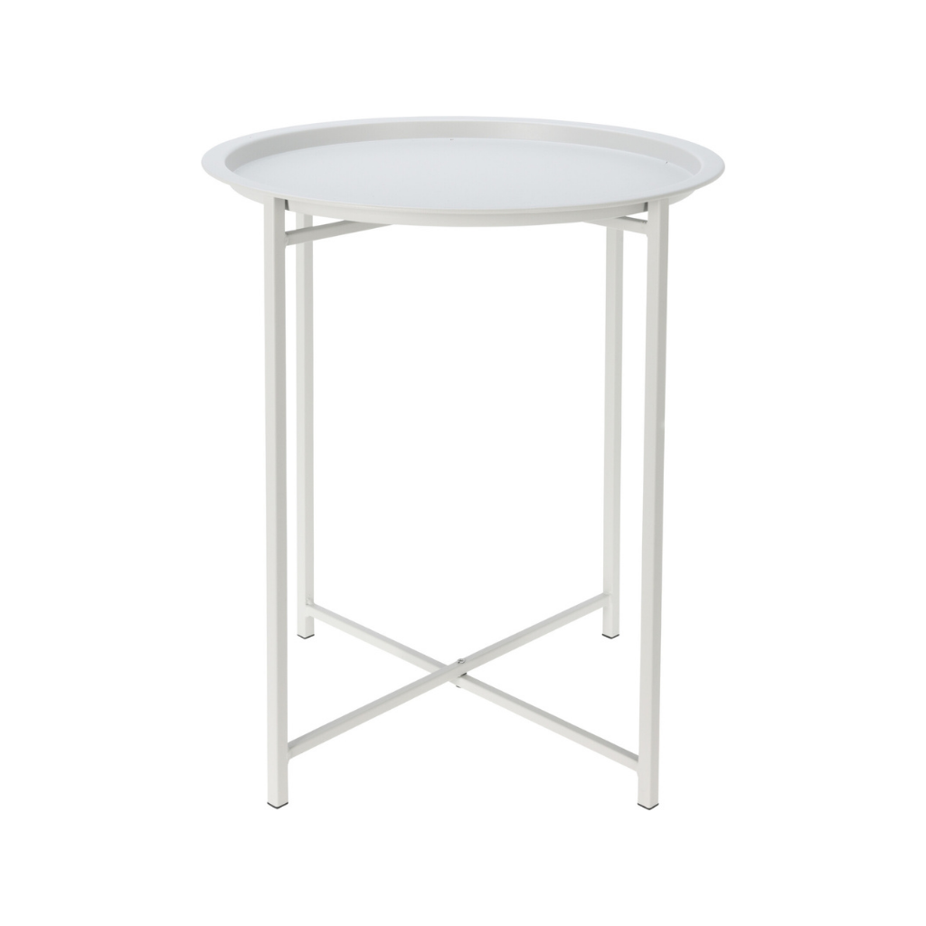 De Bosrand Bijzettafel Grijs 52 x 46 cm