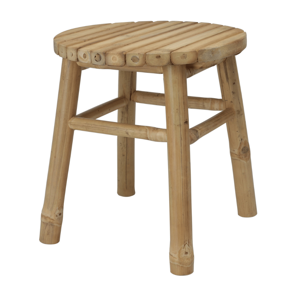 Home & Styling Krukje Bamboe Naturel Rond 35 cm