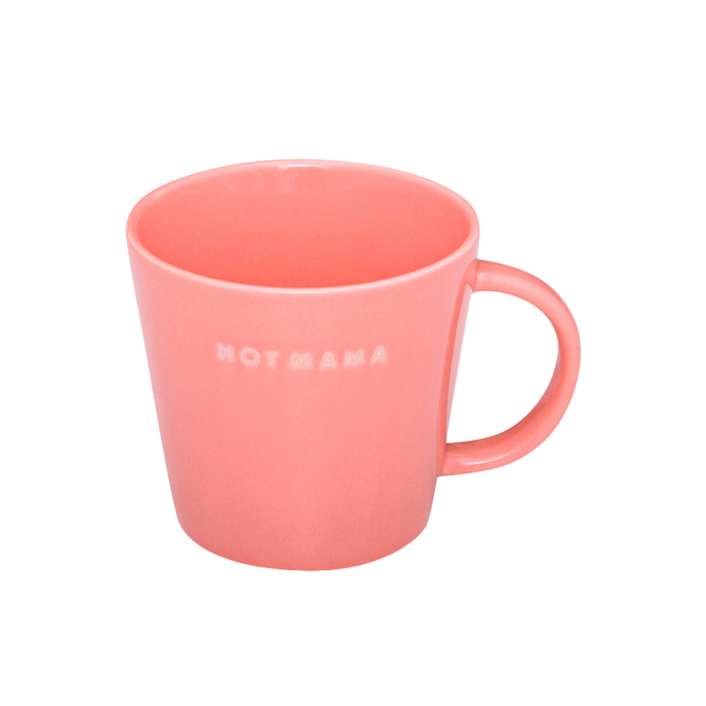 Vondels Ceramic Tea Cup Hot Mama Peach 350ml