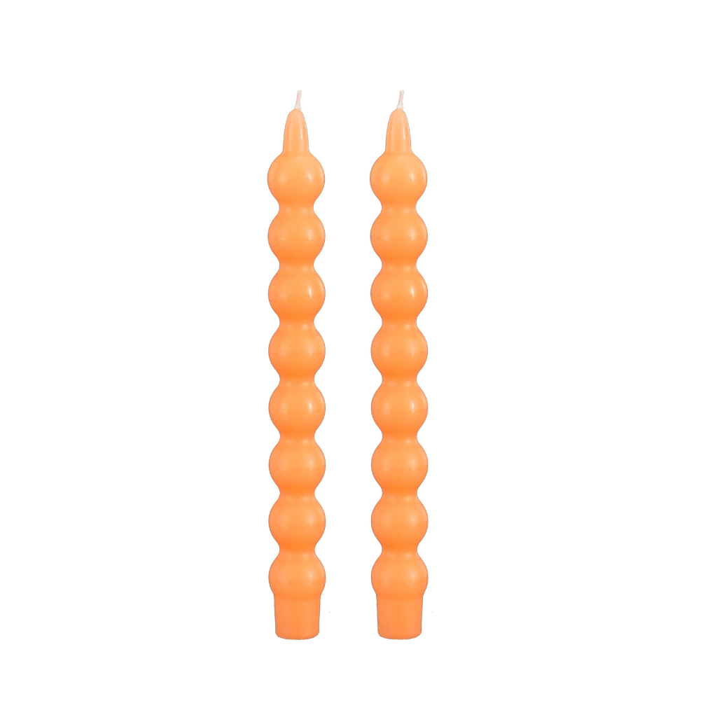 Mica Decorations Dinerkaars bol oranje 25 cm