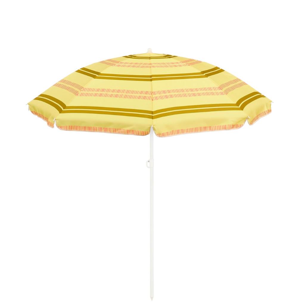 Mica Decorations Parasol Streep Bruin 180 x 160 cm