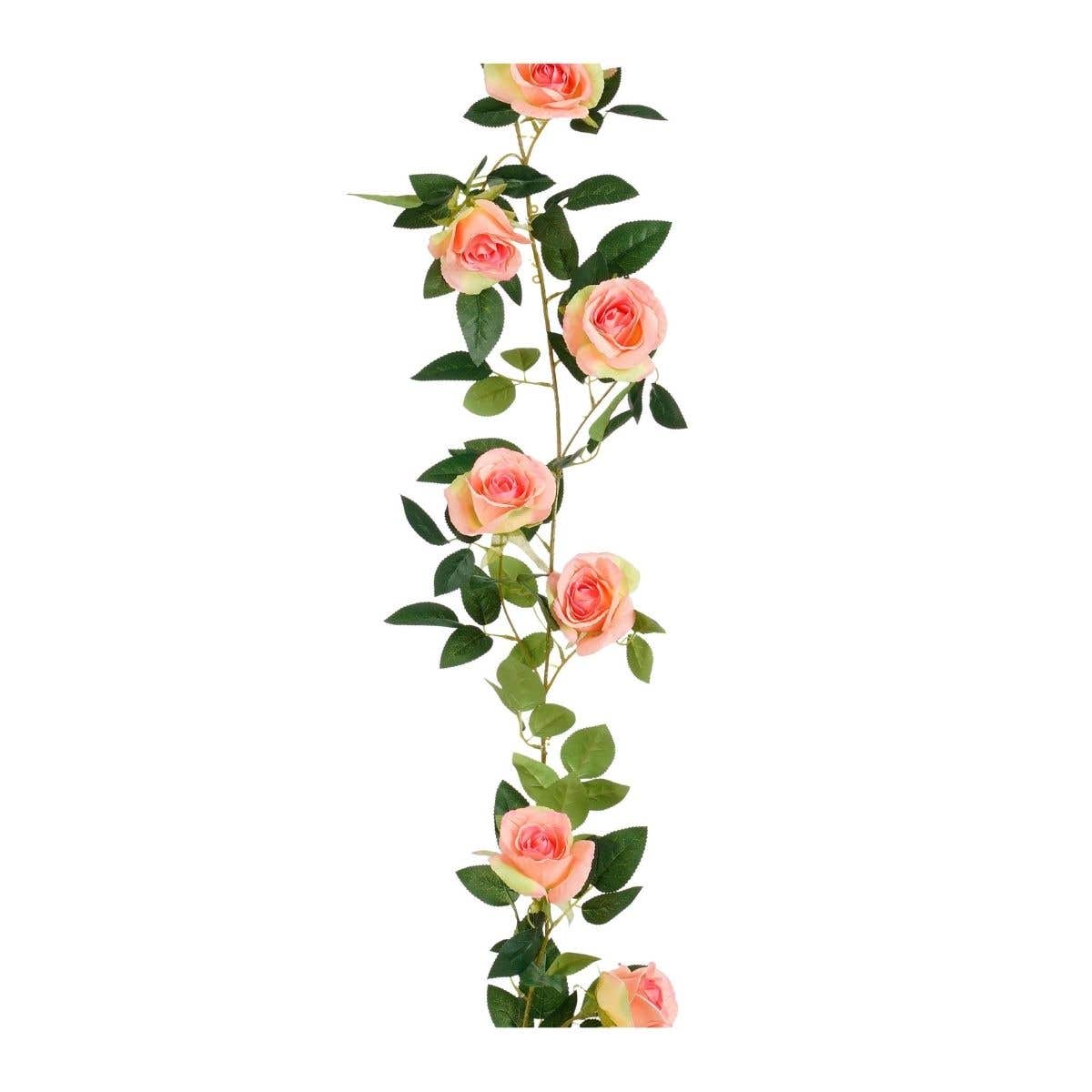 Mica Decorations Slinger Roos Zalm 180 x 15 x 6 cm