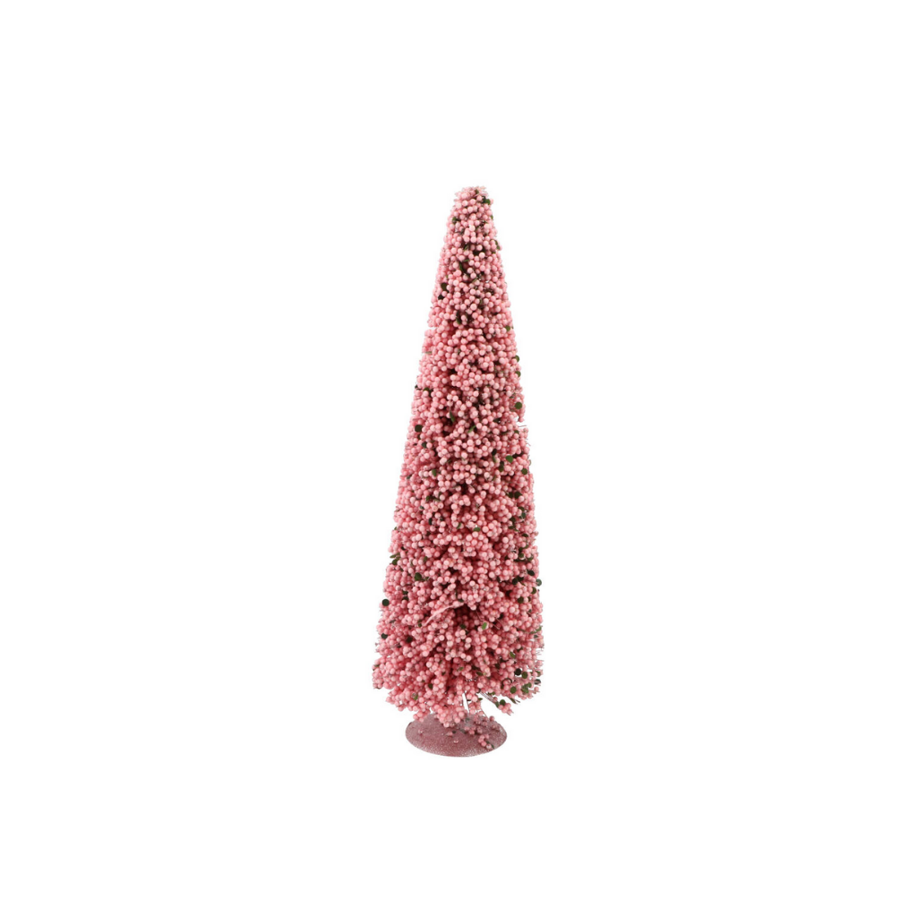 Sparkle Light Pink Tree Berry 11x30cm