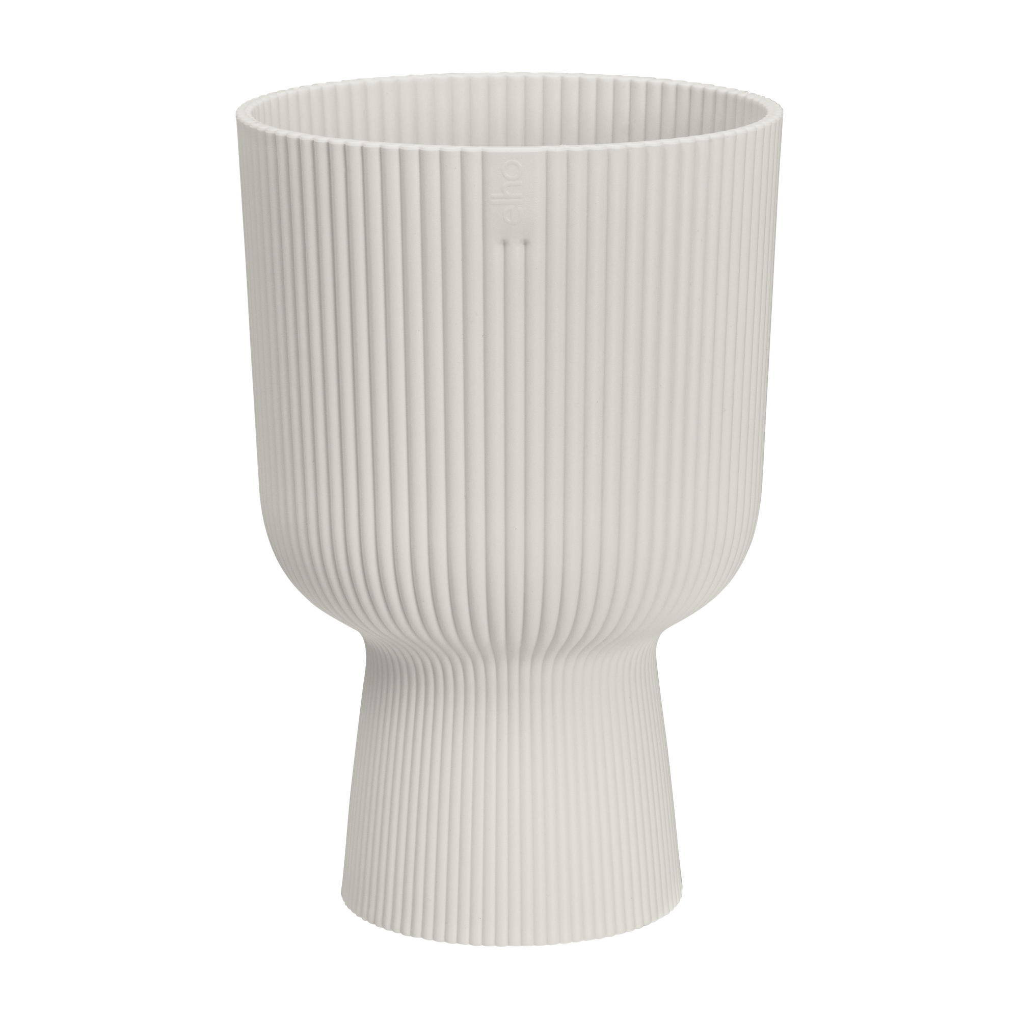 Elho Vibes Fold Coupe 14cm Zijdewit