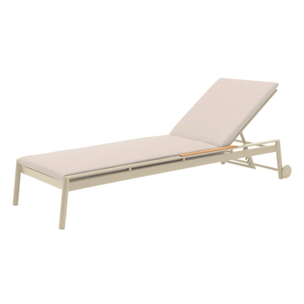 Royal Seasons Ligbed Laos Beige 210 x 73 x 32/92 cm