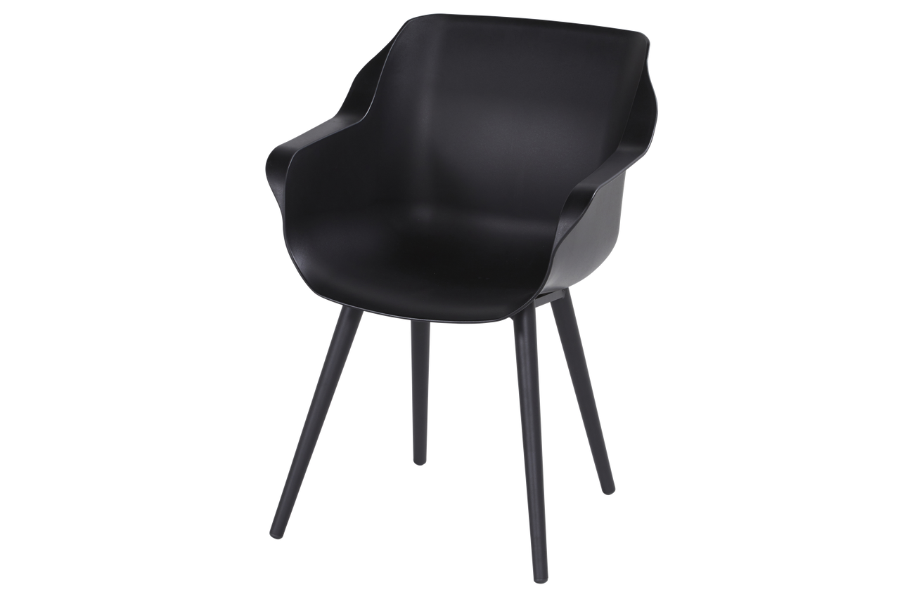 Hartman Eettafelstoel Sophie Studio Zwart 61.5 x 58 x 84 cm