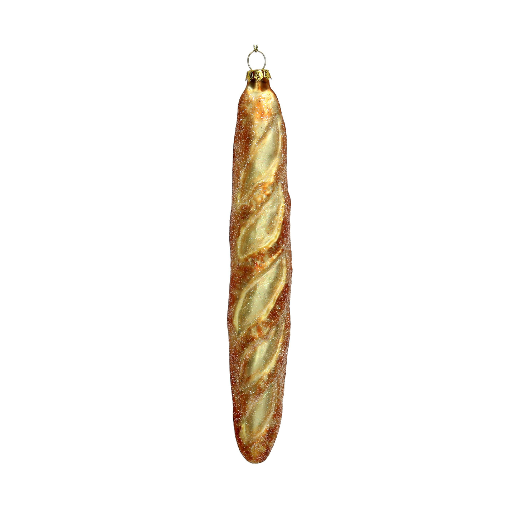Kersthanger Stokbrood Glas Bruin 21 cm