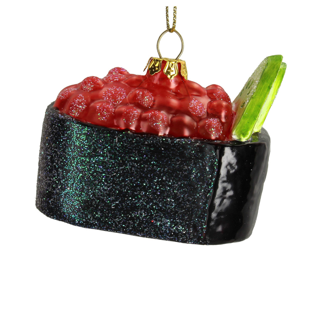 Kersthanger Sushi Glazen Mix 7 cm