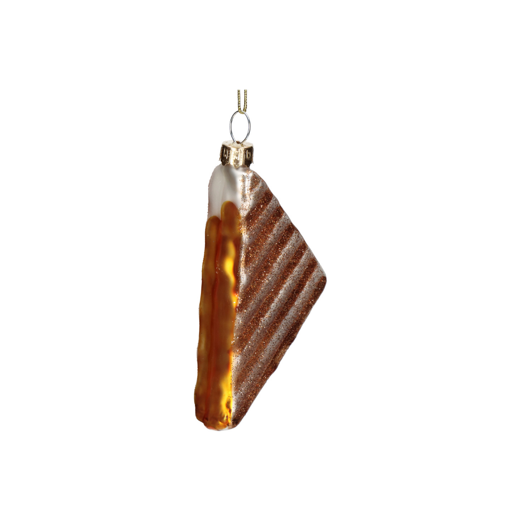 Kersthanger Tosti Glas Bruin 9.8 cm