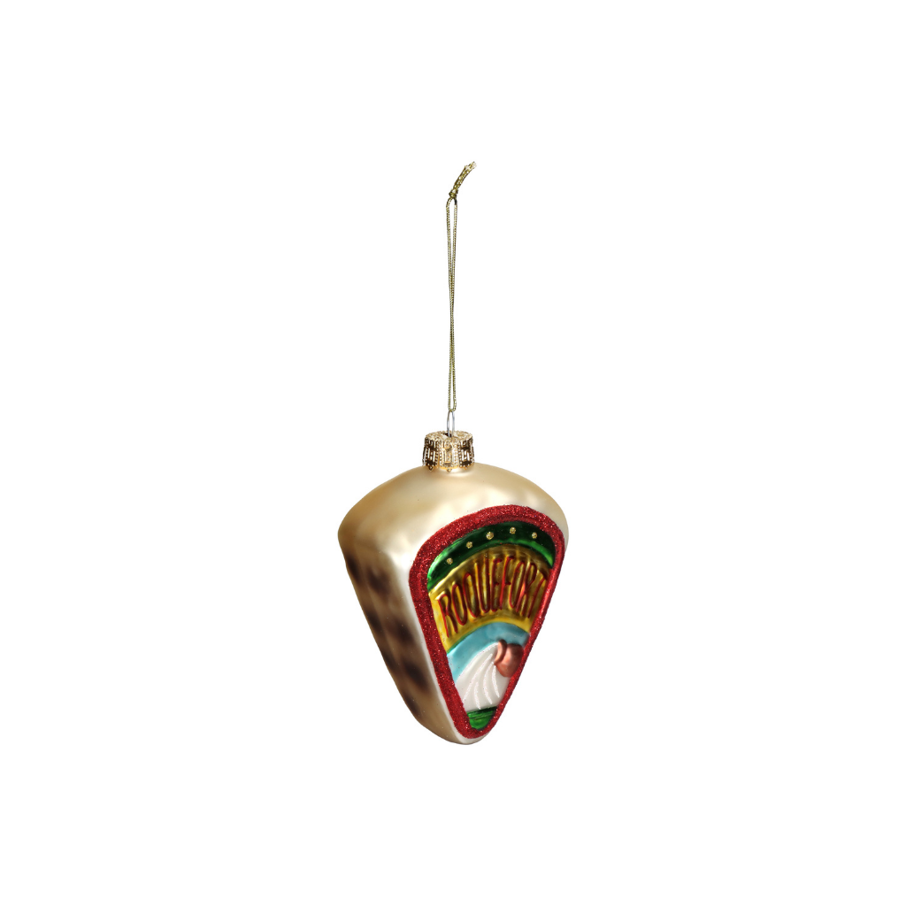 Kersthanger Fish & Chips Polyresin Multi 10.2 cm