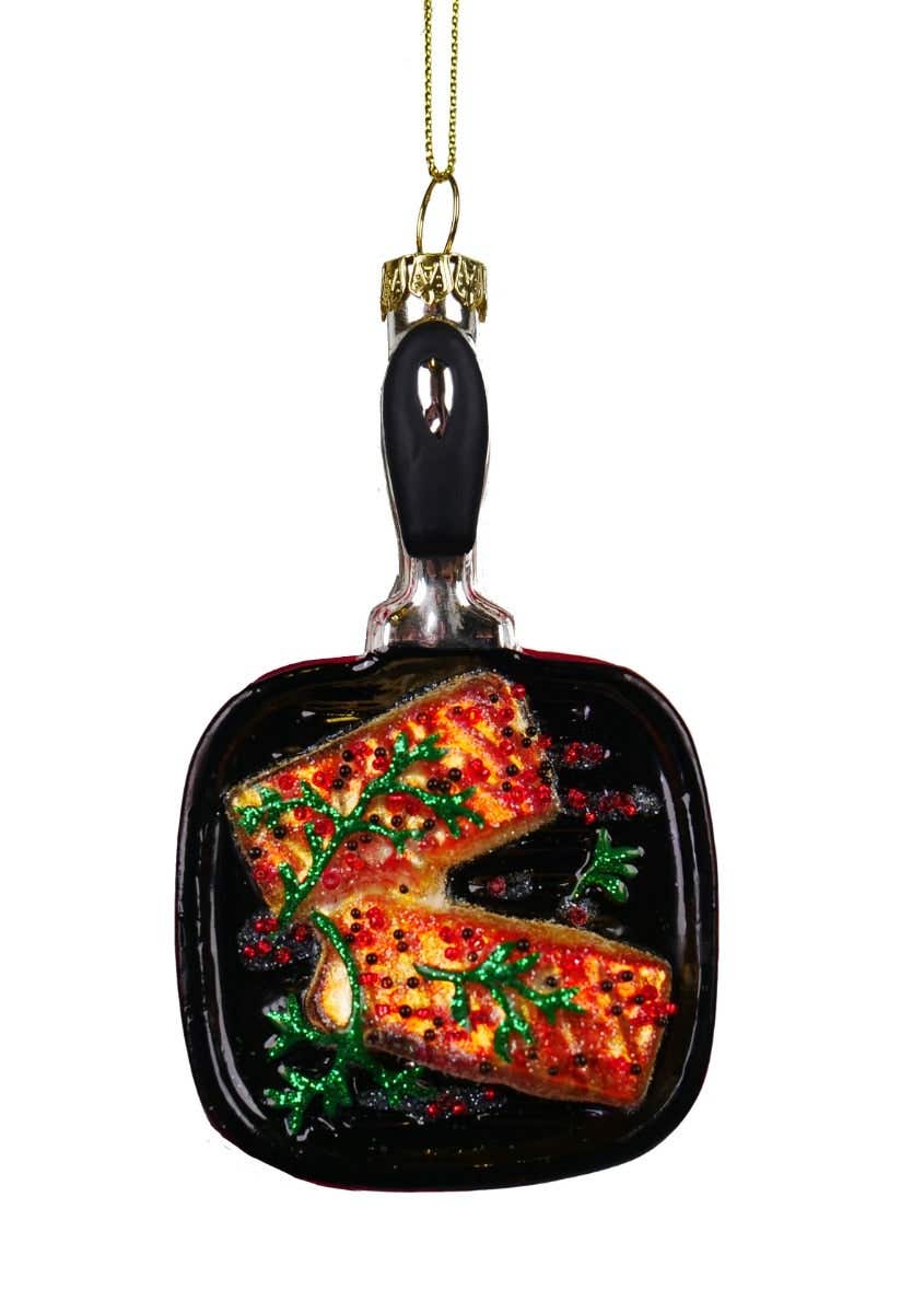 Kurt Adler kersthanger Pan With Fillet Of Salmon